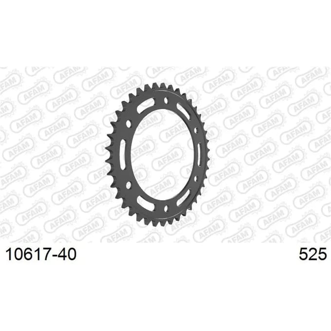 Stalen kroon #525 Afam CBR RR 10617 40T