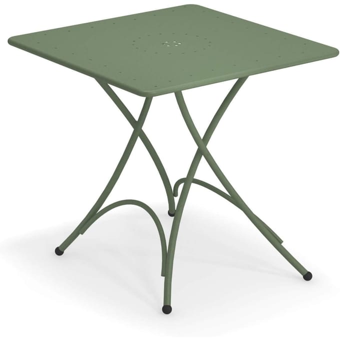 Emu Pigalle klaptafel - vierkant - militairgroen