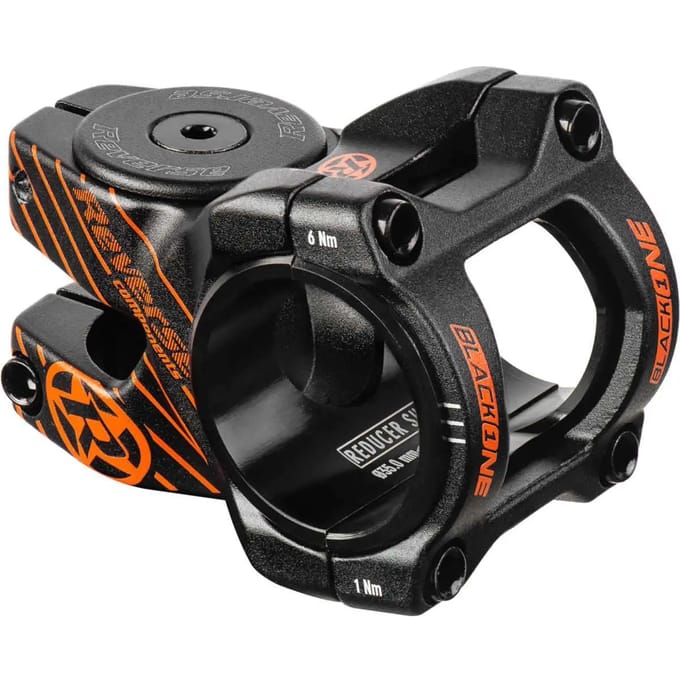 Reverse Components Black-one D2 31.8-35 Mm Fiets Stuurpen Zwart 35 mm / 8º