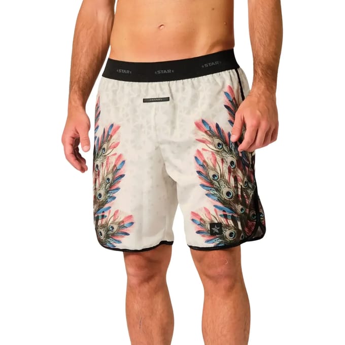 Korte Star Beach Wear Peacock