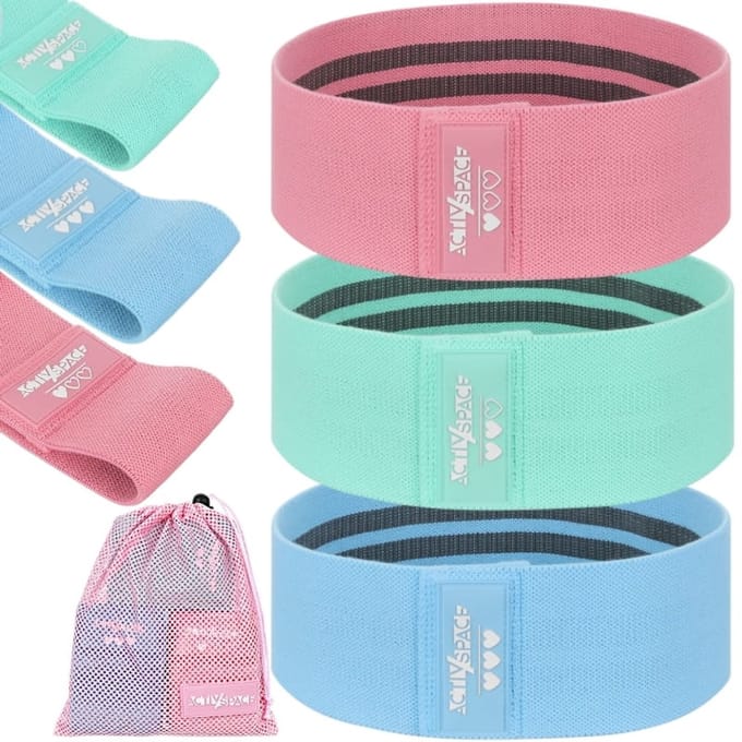 Activ Space - Weerstandsband Set - Hip Band - Antislip - Elastisch