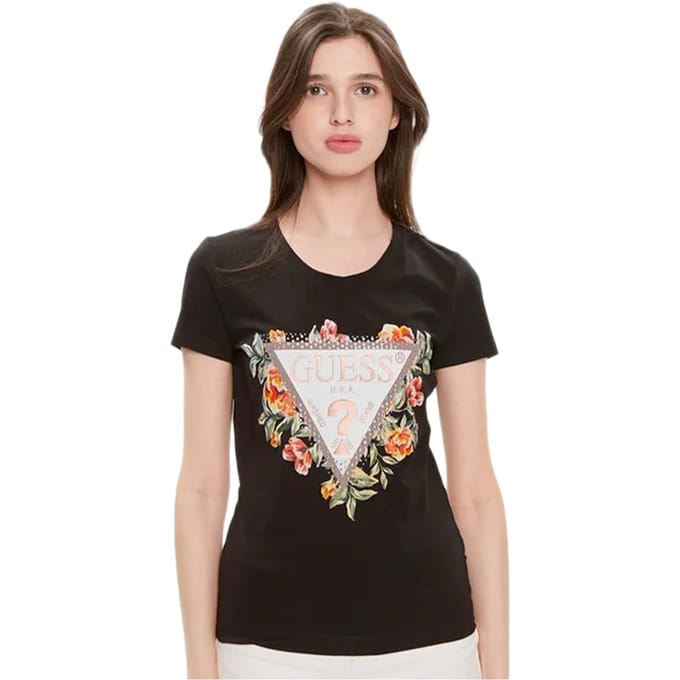 Guess dames T-shirt met bloemenprint