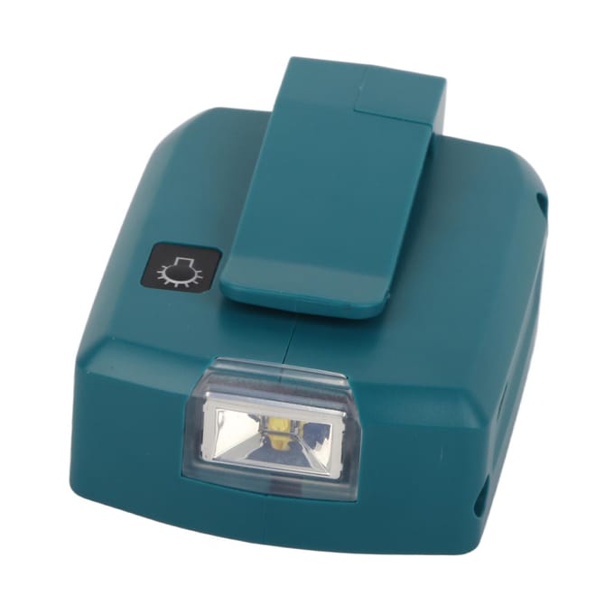 Dubbele USB LED Licht Adapter Lithium Batterij Voeding Oplader Converter 14.4?20V Ingang
