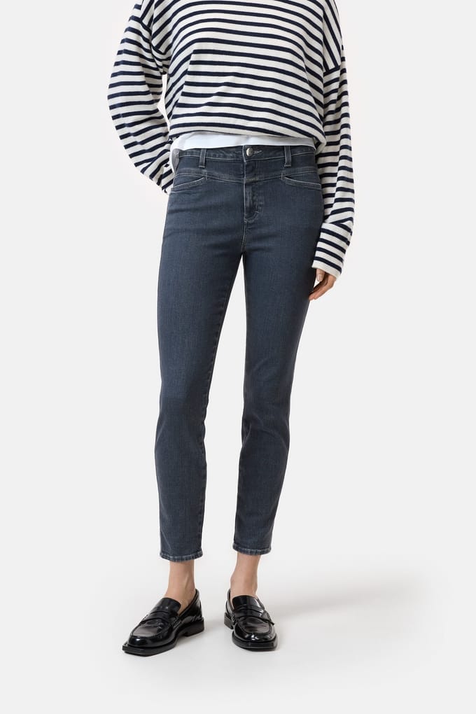 Closed Skinny Pusher Mid Grey Taglia: W32L32 | Pantaloni skinny Outlet | Donna | Grigio