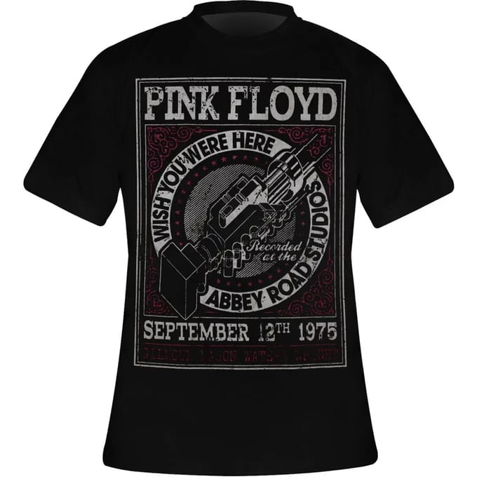 T-shirt Rock à Gogo Pink Floyd - Abbey Road Studios