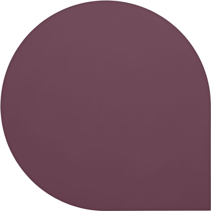AYTM Stilla Placemat - Set van 2 - bordeaux