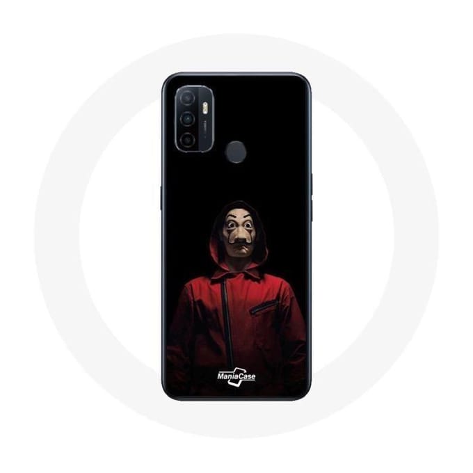 Coque - La casa de papel - Oppo A53 - Souple - Noir - Protection noir