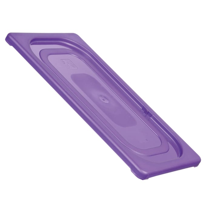 HENDI Deksel voor GN-containers – allergenenmarkering – paars – 325x176 mm