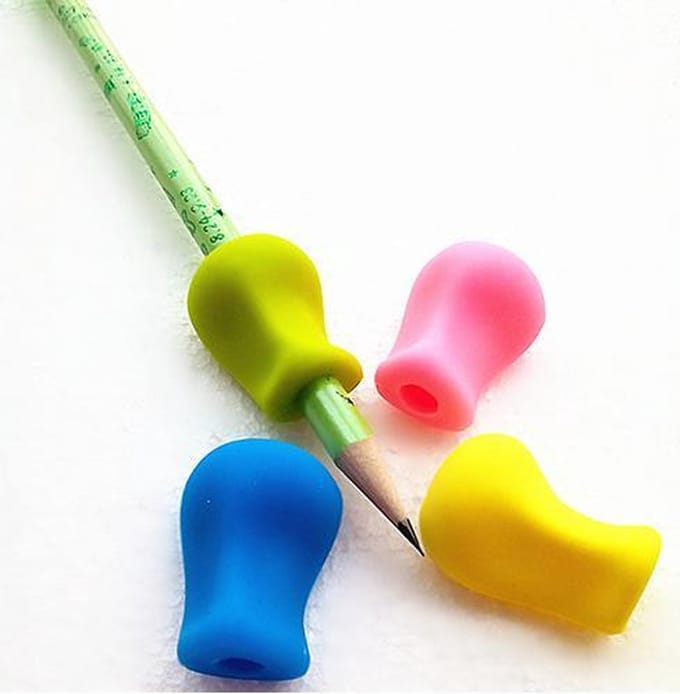 Potlood grip - Soft Grip 4 stuks