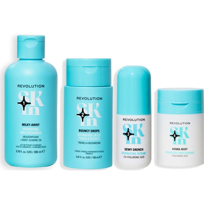 Revolution Skincare Happy Hydrate 4 Step Bundle
