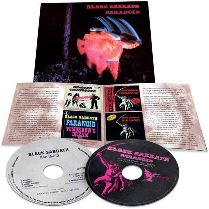 Black Sabbath CD - Paranoid - voor Geen - standaard