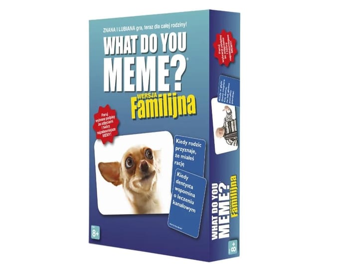 Wat meme je? Familie Spel - Poolse Editie. Bordspel. Degen