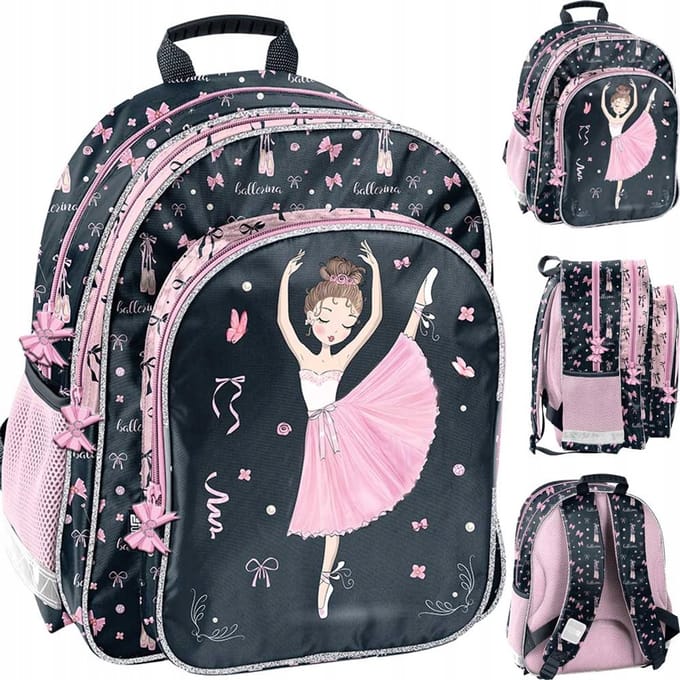 Leuke Schooltas Balet Danseres voor Meisjes - Klas 1