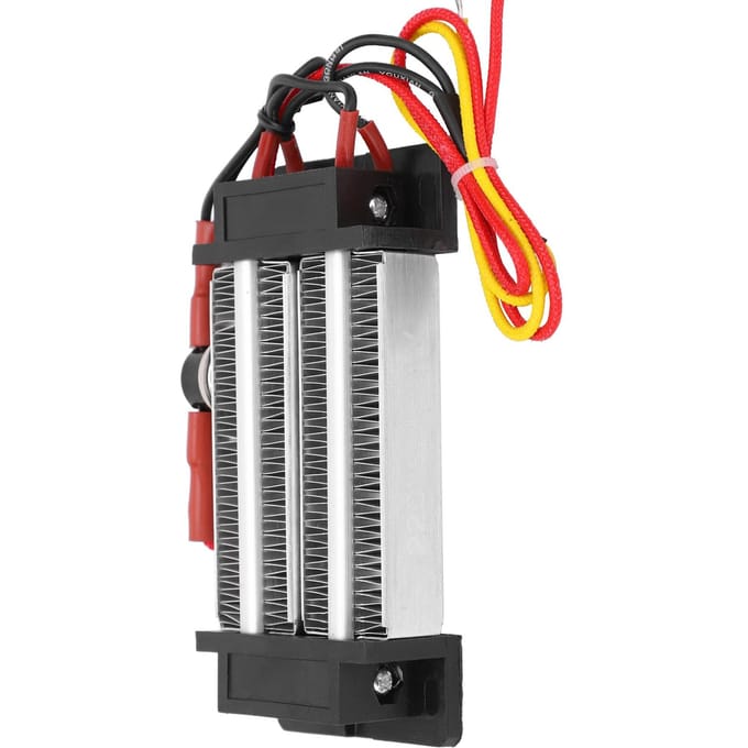 76A2 220V 450W PTC Luchtverwarmer Keramisch Verwarmingselement Geïsoleerde Constante Temperatuur Verwarmer black