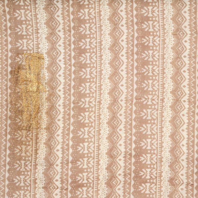 Beige sjaal dames - col sjaal - 100% Wol