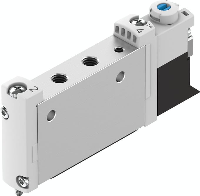 Festo 5/2 Monostabiele Lucht Magneetventiel M5 220L/Min - 574351