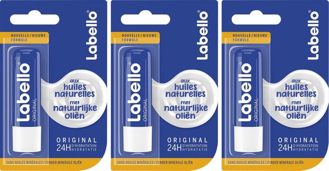 Labello Original - Lippenbalsem 3x