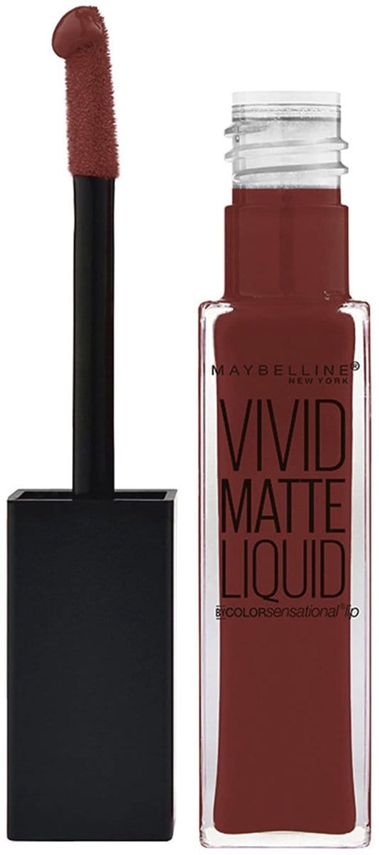 Maybelline Color Sensational Vivid Matte Liquid - 37 Coffee Buzz - Lipstick lippenstift