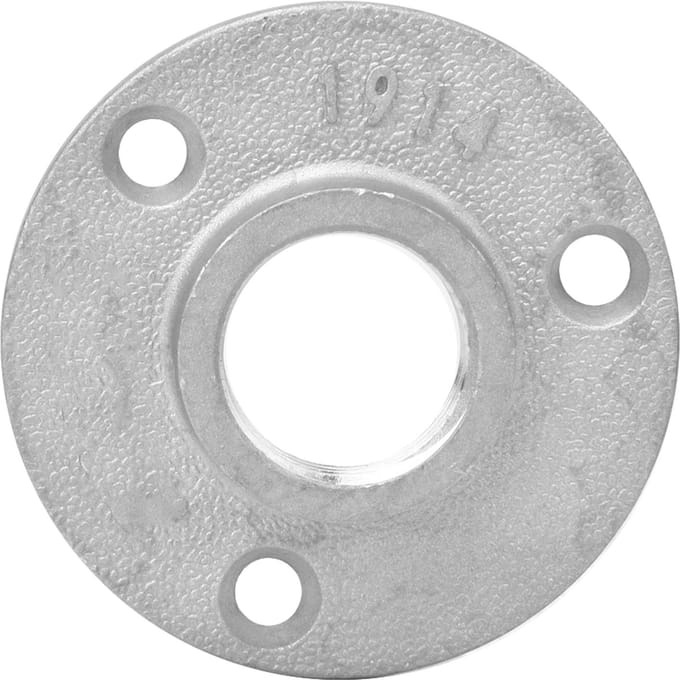 10 STKS DN20 3 Gaten Flens Basis Pijp Fittingen Aluminium Legering Schroefdraad Planken Bevestigingsbasis