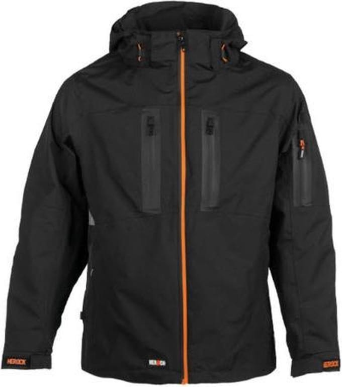 Herock Aspen Regenjas - Zwart - Maat XL - Experts