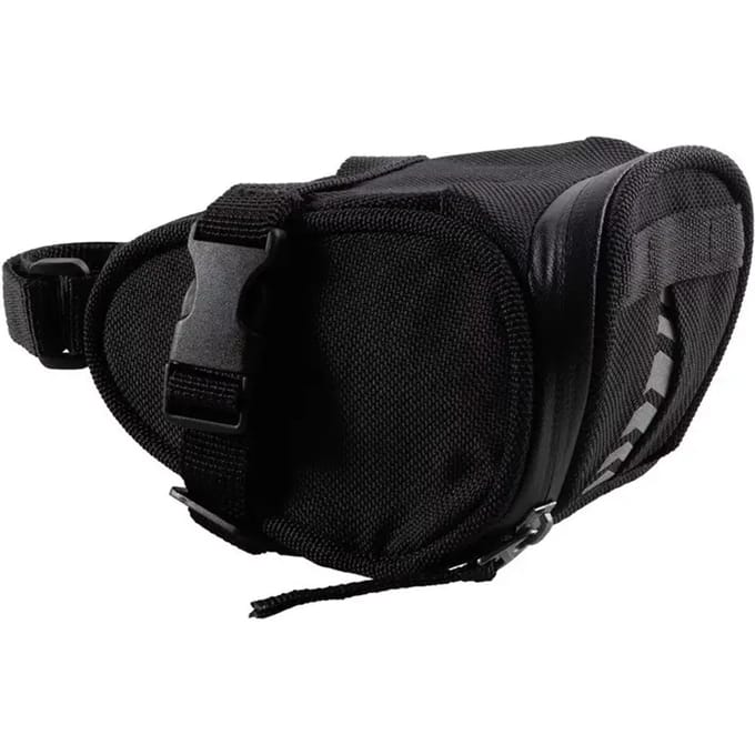 Willex - Zadeltas 1200 S - Zwart - 0,8 Liter -Reflectie