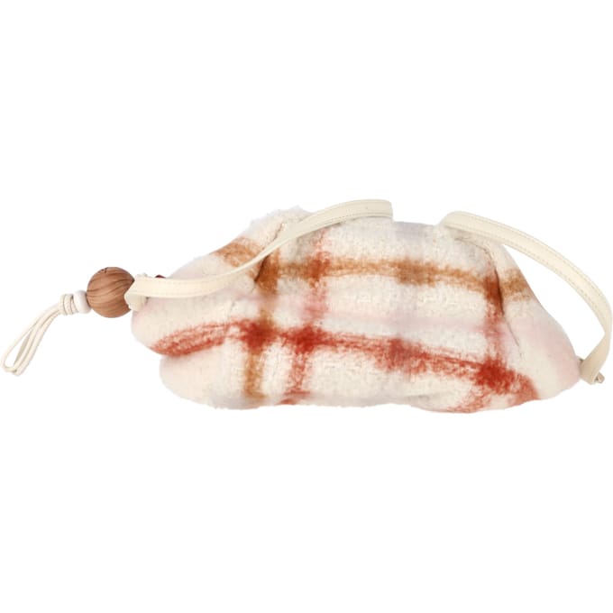 Loro Piana Kleine Puffy Ruitprint Pocket Bag in Multicolor Kasjmier