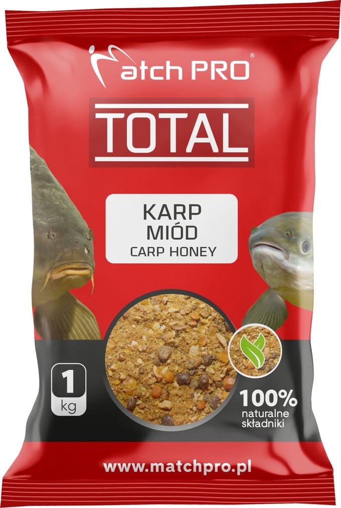 MatchPro Voeder Total 1 Kilo - Soort : Allround - Groene Marsepein