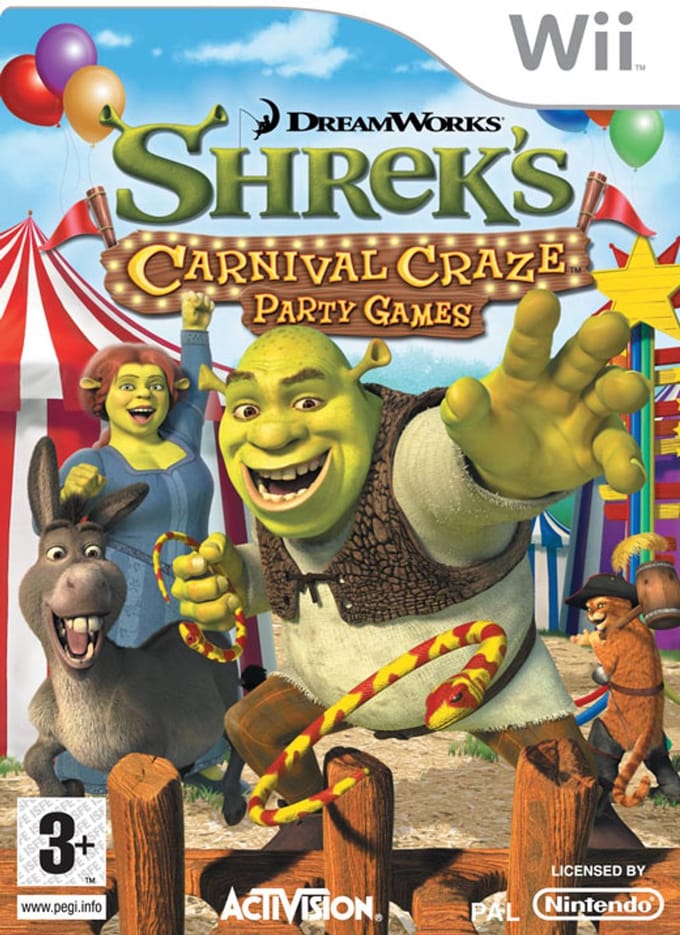 Shrek: Crazy Kermis Party Games