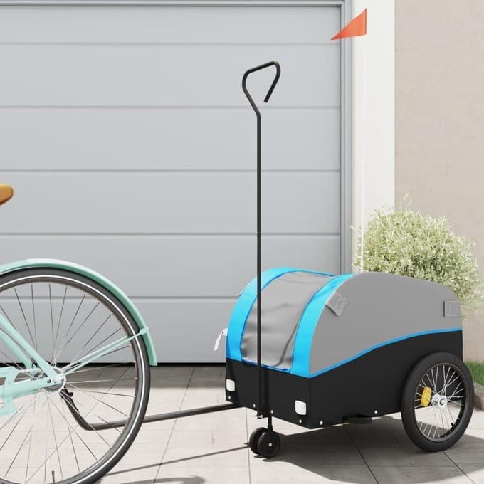 Fietskar - Bagagewagen Cargo - Zware Goederen Vervoeren - Stevig IJzeren Frame - 123 x 52 x 53 cm