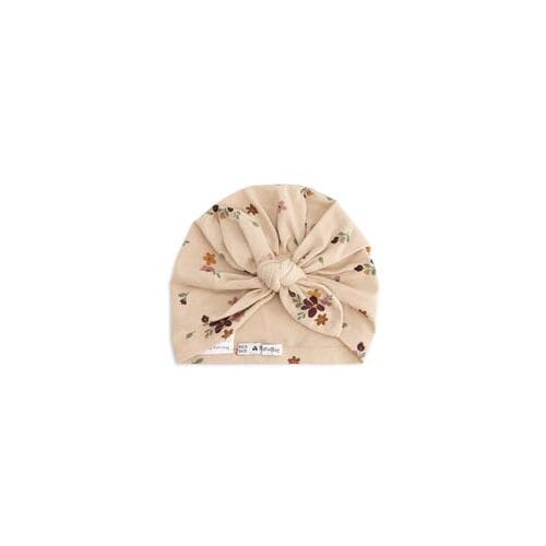 Prénatal newborn tulband Light Sand Brown 1MT dames