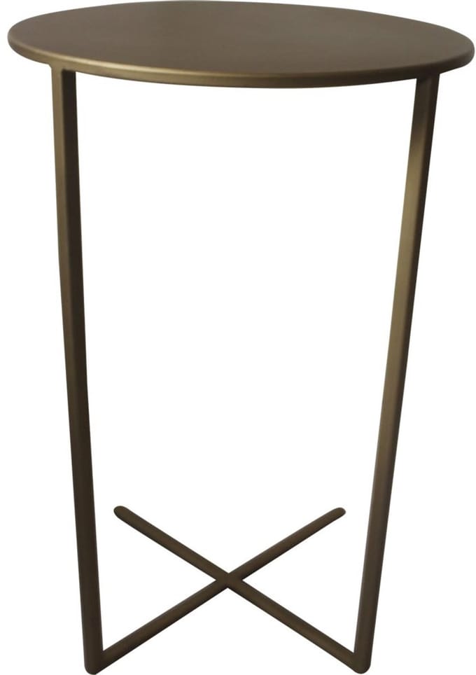 Lesli - Living - Bijzettafel - Xavi - 35x60 - cm - goudkleurig