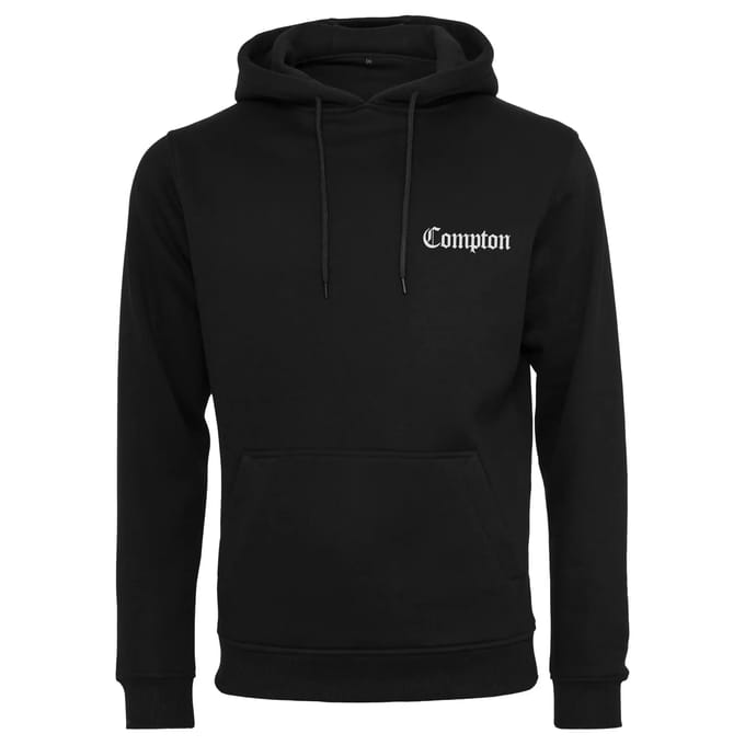 Mister Tee - Compton EMB Hoodie/trui - S - Zwart