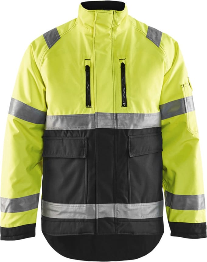 Blåkläder 4827-1977 Winterjas High Vis Geel/Zwart maat 4XL