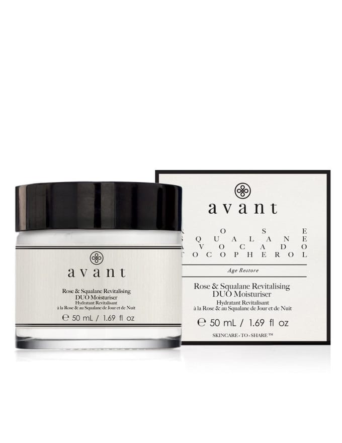Avant Age Restore Rose & Squalane Revitalising DUO Moisturiser Crème