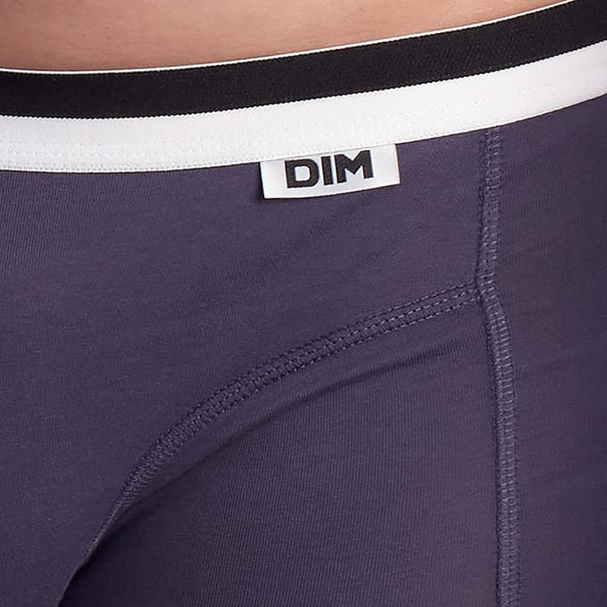 Pack-2 Boxershorts DIM Basic Atmungsaktives Gewebe D05H2 für Herren