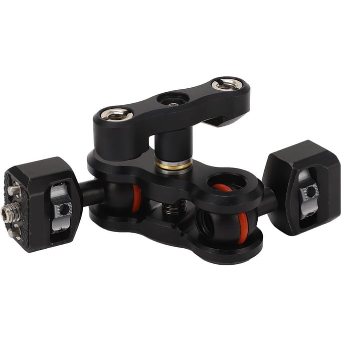 Magic Arm 180 Graden Rotatie 14 Inch Dubbele Kogelkop Magic Articulerende Arm voor Camera DSLR black