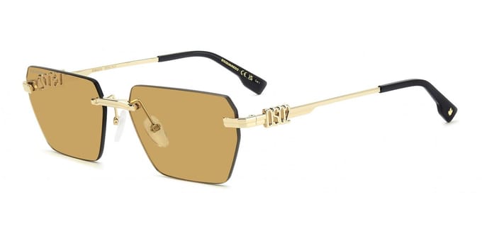 Dsquared2 D2 0102/S Gold 58/16/145 MAN Zonnebrillen