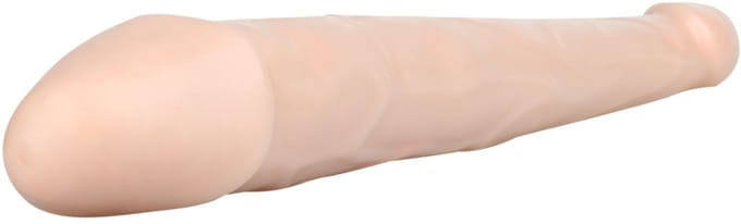 Being Fetish - Dubbele Dildo - PVC - 40 cm - Lichte Huidskleur