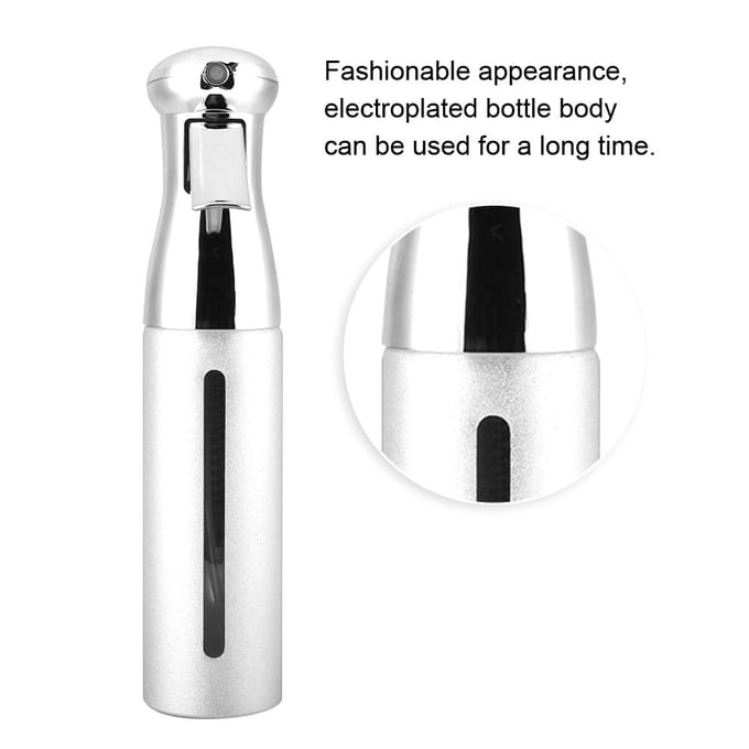 250ml Kapperssprayfles Salon Kapper Haarhulpmiddelen Fijne Nevelspuit Stylingtools Zilver zilver