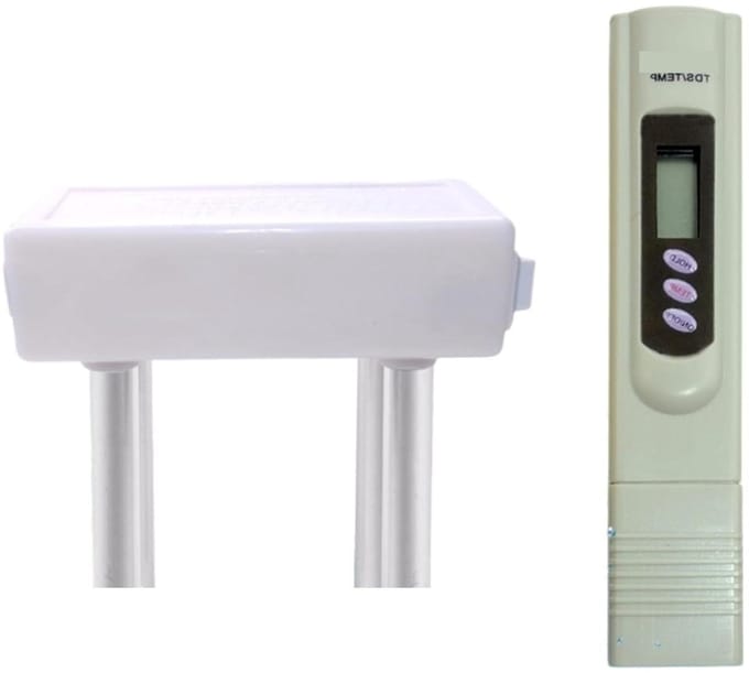 Waterkwaliteit Tester - Elektrolyse Meter - Water Testen - Snelle Detectie - Compact Formaat - Zwart