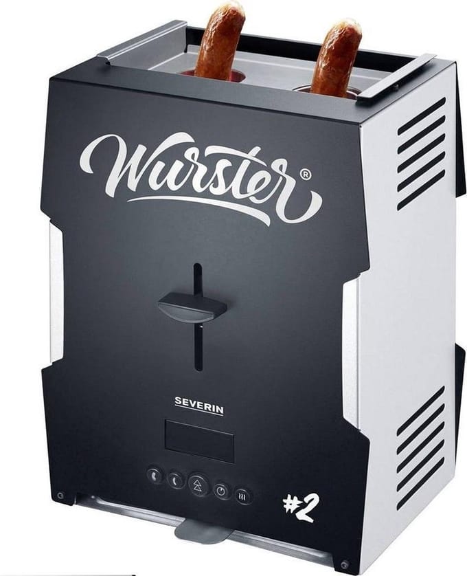 Severin WT 5005 Wurster Professionele Worsten Griller 2000W Zwart/Grijs