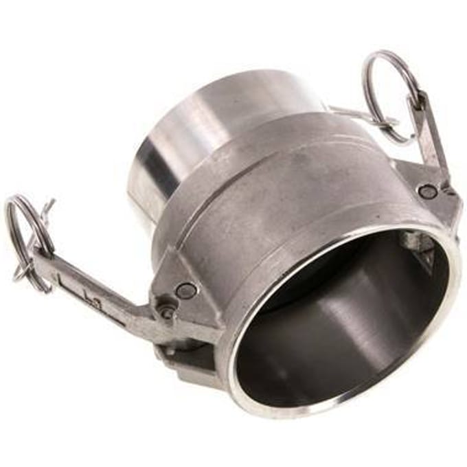 Camlock DN 60 (2 1/2'') Koppeling RVS met lasuiteinde (76.1 mm) Type B (AS) MIL-C-27487