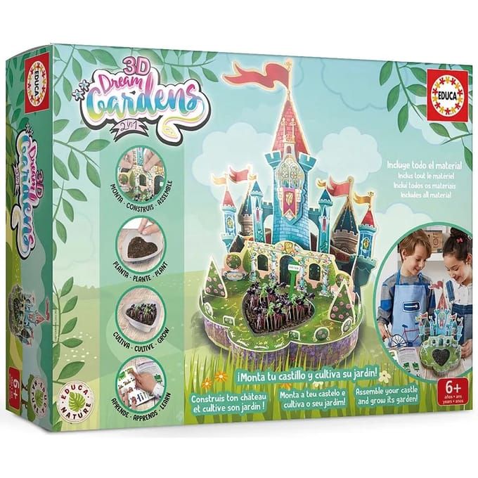 Tuinset Educa 3D Dream Garden Castillo
