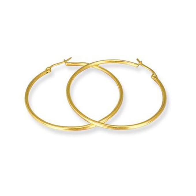 Montebello Oorbellen Amia M - 316L Staal - ∅30mm -1mm