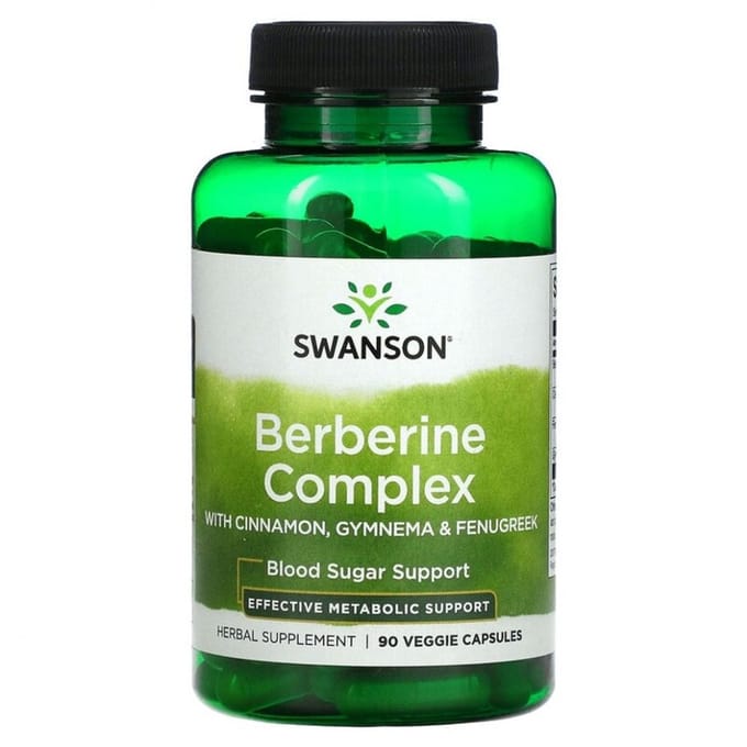 Supplementen - Berberine Complex 90 capsules Swanson -