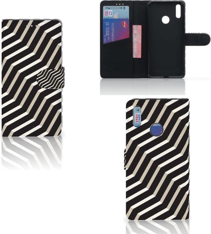 Huawei Y7 (2019) Book Case Illusion