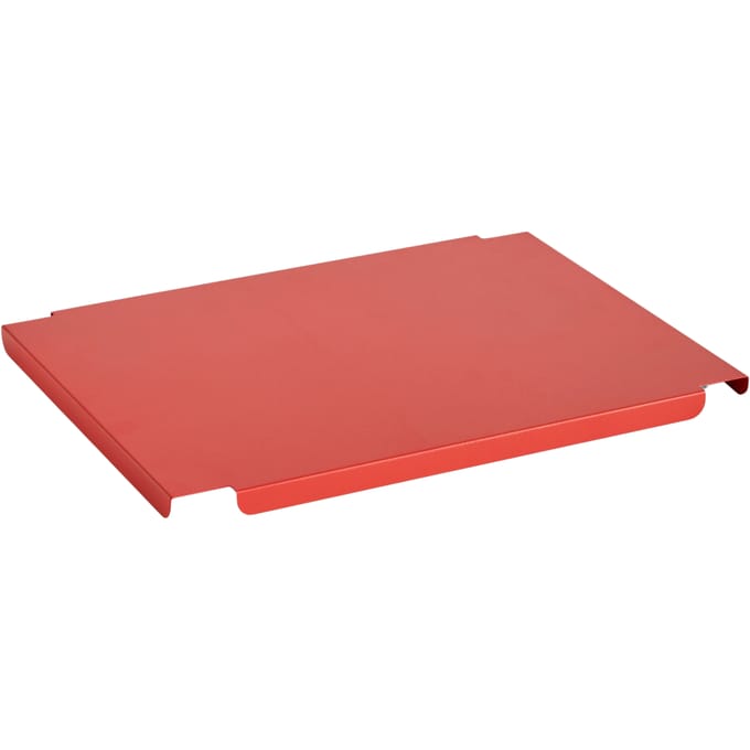 HAY Colour Crate Deksel M - red - metaal