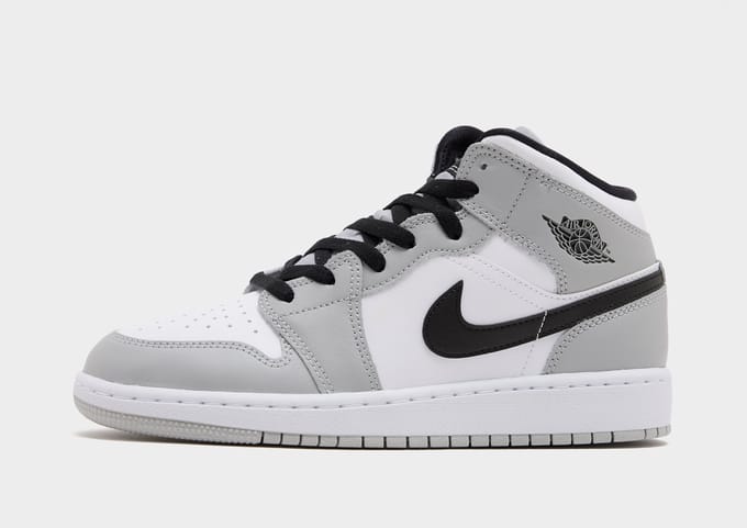 Jordan Air 1 Mid Junior - Wit, Wit 36.5