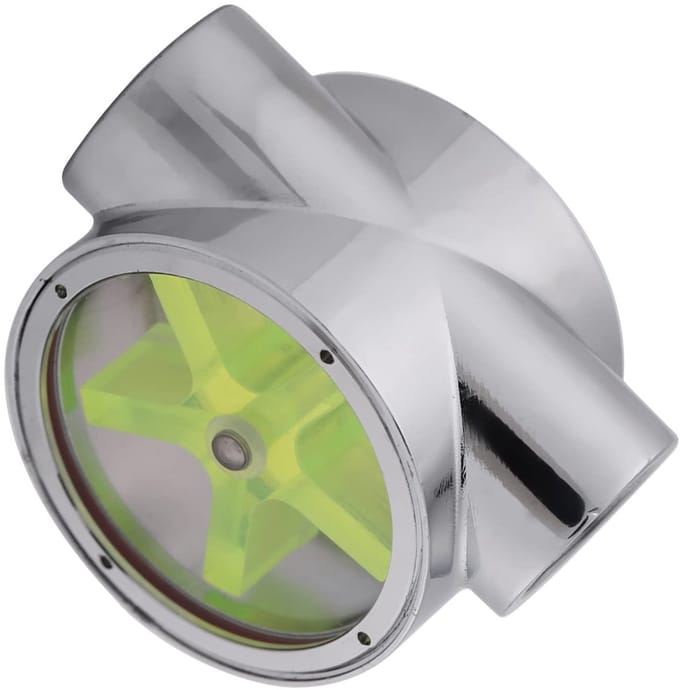 Dailygoods- Waterflowindicator met Groene Impeller