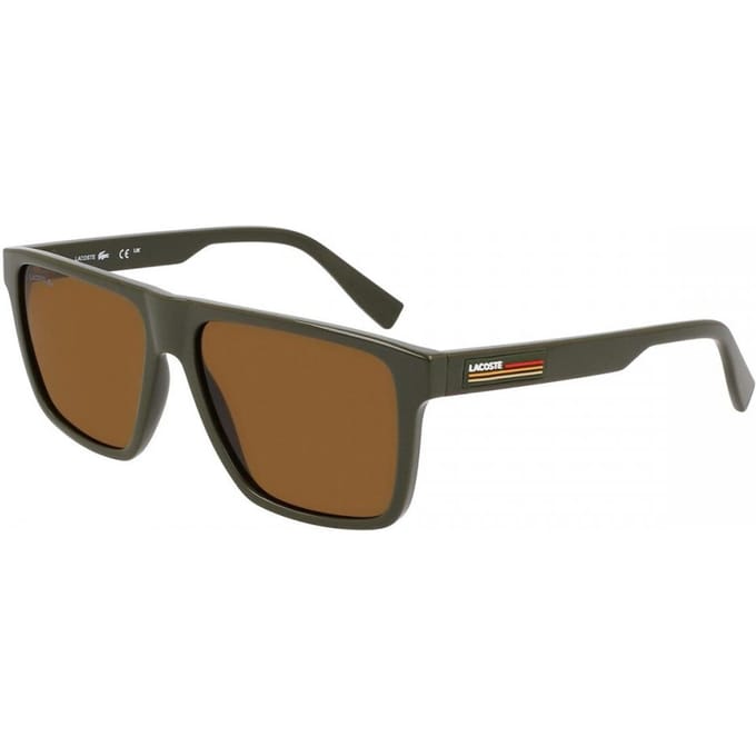 Lacoste Heren Zonnebril L6027s 275 Brown/57-15-145 brown